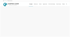 Desktop Screenshot of campingcadir.com