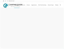 Tablet Screenshot of campingcadir.com
